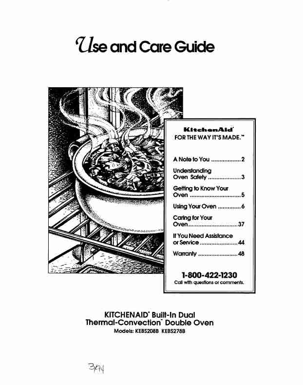 KitchenAid Convection Oven KEBS208B-page_pdf